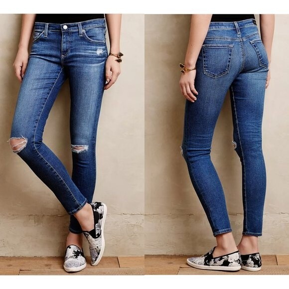 AG Alexa Chung The Legging Mid Rise Ankle Jeans - Picture 16 of 16